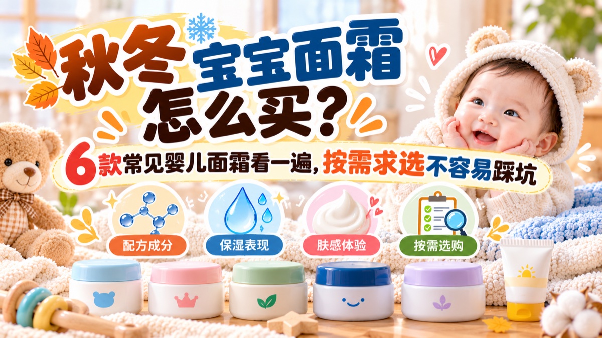 按宝宝护理需求选择面霜的秋冬主题插图